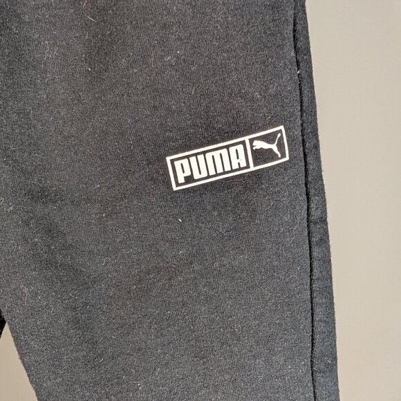 ❤️ 2 for 10 ❤️ Black Puma Sweatpants - Picture 3 of 4